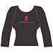 Girly Hustler Long Sleeve T-Shirt, Black
