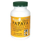 ROYAL TROPICS Green Papaya Digestive Enzymes 150 caps