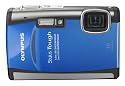 Olympus Stylus Tough-6000 10 MP Waterproof Digital Camera with 3.6x Wide Angle Optical Dual Image Stabilized Zoom and 2.7-Inch LCD (Blue)