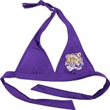 Louisiana State LSU Tigers Womens Banded Halter Bikini Top - Fanatic (Top)