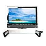 USB Stand - AU2302 Monitor Stand 3port USB hubs Cup & DVD holder for All-in-one PCs, HP TouchSmart, Pavilion, Asus Eee, Gateway One, SONY VAIO, Lenovo IdeaCentre, Acer, MSI, desktop, laptop notebook, netbook, tablet pc, glass
