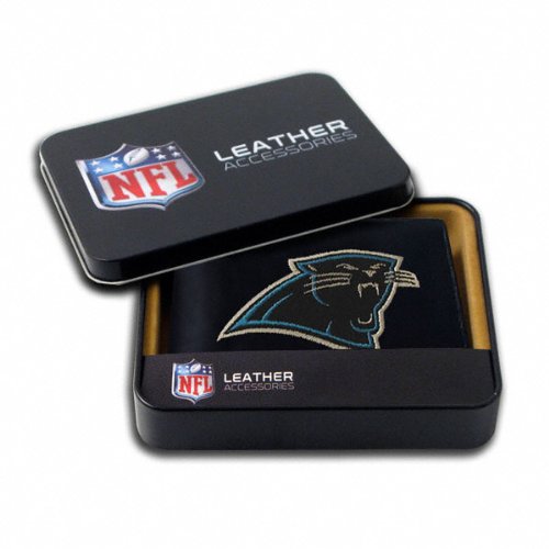 Carolina Panthers Embroidered Bifold Wallet