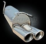 Produkt-Bild: Supersport Edelstahl Endschalld&auml;mpfer passend f&uuml;r BMW 5er II (E34) Limo,Touring, mit T&Uuml;V-Teilegutachten, Bj. 09/91-12/95