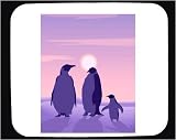 Mouse Pad with iceberg, penguins