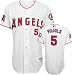 Albert Pujols Los Angeles Angels of Anaheim White #5 Authentic Jersey