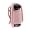 Universal Horizontal Long Slim Leather Case with Belt Clip - Pink for Suncom HP 510 Voice Messenger
