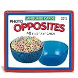 Opposites Photo Language Card Tin