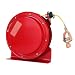 Lind Equipment ML2930-9YH Heavy Duty Static Grounding Reel, auto-rewind, self-braking, 75ft, yellow Hytrel coated plated steel cable, LE-21C copper alligator clip