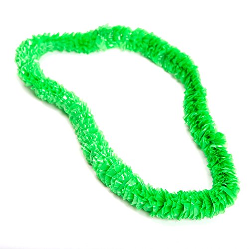 Green Poly Lei