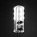 Kakanuo G4 LED Bulb 10-18V AC/DC Cool White 6000K 2 Watt Bi-pin Base 24x3014SMD LED Corn Bulb Non-dimmable (Pack of 4)