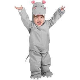Toddler Hippo Halloween Costume (Size:2-4T)