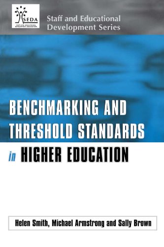 Benchmarking and Threshold Standards in Higher Education (SEDA Series)