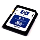 HP 8 GB Class 4 SDHC Flash Memory Card Q6276A-EF