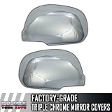 03-11 Lincoln Town Car Full Chrome Mirror Covers 