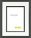 Essentials Madrid Picture Frame, Holds 5x7 Inches Picture, Black Wood