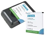 Anker® 2 x 1900mAh Li-ion Batteries for HTC Shooter, Amaze 4G, Sensation + 1 x Free Travel Charger
