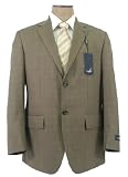 Nautica Mens 2 Button Olive Wool Sport Coat / Blazer / Jacket - Size 42S
