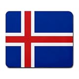 Iceland Flag Mouse Pad
