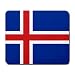 Iceland Flag Mouse Pad