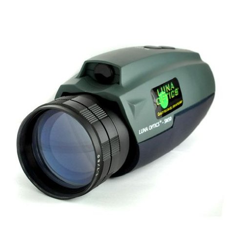 Veho Luna Optics SM50 Infrarot-Nachtsichtgerät Monokular (5x optischer Zoom, 300m, 30h Akku) robust olivgrün