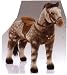 Spielwaren : Happy People 58933 - Happy People - Cowboypferd "Apfelschimmel" mit Sound