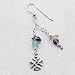 Well Being Earrings w/Celtic Symbol