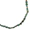 Sterling Silver, Turquoise, Peridot and Carnelian Bead Necklace, 17-21"