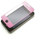 Rix 気泡ZERO iPhone 4S/4用 気泡が入らない液晶保護フィルム (ピンク) RX-ZRIPH4PK