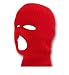 New Red Three Holed Ski Mask
