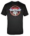 Van Halen - Space Logo Adult T-shirt In Black, Size: XXX-Large, Color: Black