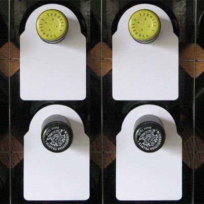 Wine Bottle Neck Tags Card x 100