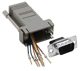 Adapter - 9pol Sub D St an RJ45 Bu