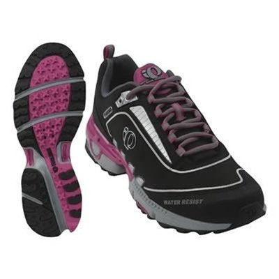 Pearl iZUMi Women's syncroSeek III WRX Running Shoe,Black/Purple Wine,10.5 M US