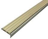 日中製作所 BIM ステンレス ノンスリップ タイヤ付  アイボリー ビス穴あり 2m D112-2H-9