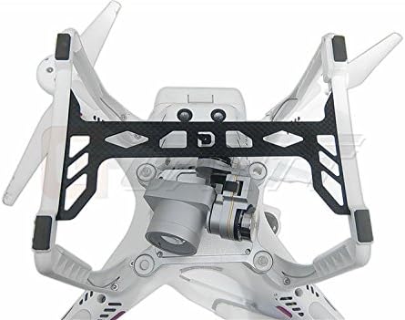 Apcott Camera Lens Protector Gimbal Guard for Phantom 3 100% Carbon Fiber