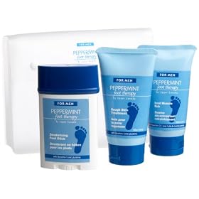 Upper Canada Soap & Candle  Men's Peppermint Foot Care Kit