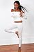 Yoga Tart Pure Color V Neck Yoga Top & Stretch Knit Tights Sexy, Soft, Durable & Fashionably Sweet M