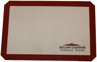 Brilliant Cookware - A Baking Mat Like No Other!!!!! Do you love to bake but your baking mat always gives you trouble and you just end up disappointed with your baked goodies? Then, there is no longer a need for you to worry! Say goodbye to using parchment paper and those unhealthy and unsafe baking tools because now, a burnfree silicon baking mat, Brilliant Bakeware, is here to serve as the only healthy solution for all baking needs of baking enthusiasts all over the world!!!!