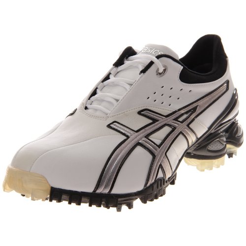 ASICS Men's GEL-Ace Golf Shoe,White/Silver,10 M US