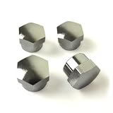 Quick Pressure - Tire Valve Stem Caps (5 units/pack) - Chrome Plated Brass