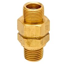 Control Devices Brass Load Genie Unloading Check Valve, 3/4" Tube Comp. x NPT Male