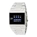 The One Herren-Armbanduhr XL Kerala Trance Digital Edelstahl KT102B2