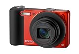 Pentax Optio RZ10 Digitalkamera (14 Megapixel, 10-fach opt. Zoom, 2,7 Zoll Display, bildstabilisiert) blutorange