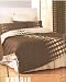 Brodie Brown & Cream Double Duvet/Quilt Cover Set NEW Image