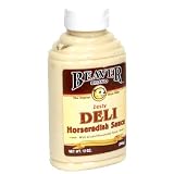 Beaver Brand Deli Horseradish Sauce, 12-Ounce Squeezable Bottles (Pack of 6)