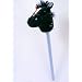 Magic Hobby Horse with Sound - Black