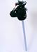 Magic Hobby Horse with Sound - Black