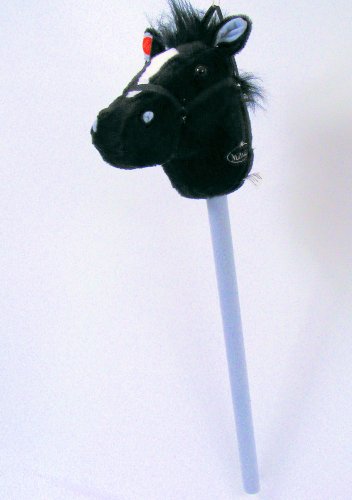 Magic Hobby Horse with Sound - Black