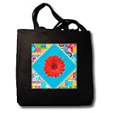 IMAGE OF Comfort Quilt - Washed Denium Tote Bag 14w X 14h X 3d