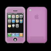 PINK Silicon Clear Protective Case Skin For iPhone and iPhone 3G 3Gs 3G S TRANSPARENT 8GB 16GB 32GB